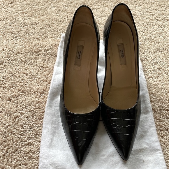 Prada Croc Pumps - Picture 10 of 12
